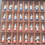 Battle of Waterloo Chess Set Franklin Mint Board