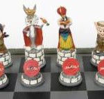 LOONEY TUNES Chess Franklin Mint USA 1990