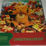 CHRISTMAS BEAR Springbok Puzzle