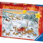 White Christmas Ravensburger Puzzle