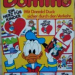 Domino Mit Donald Duck sicher durch den Verkehr Schmidt