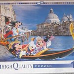 Micky Minnie und Goofy in Venedig Clementoni Puzzle