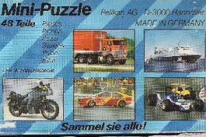 Pelikan - Puzzle - Mini Technik - Serie 2