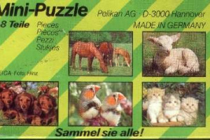 Pelikan - Puzzle - Mini Tiere - Serie 2