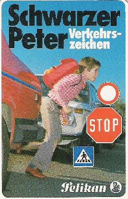 Schwarzer-Peter-Verkehrszeichen