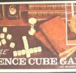 SCRABBLE SENTENCE CUBE GAME - Selchow & Richter USA 1971