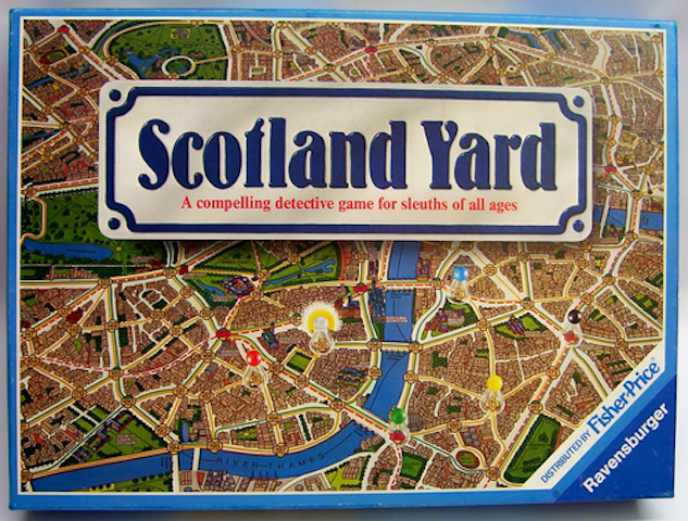 Scotland Yard Ravensburger UK Fisher Promotion