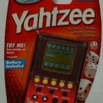 Yahtzee Handheld Electronic Credit Card Game Parker USA