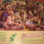 Santas Workshop Hallmark Cards springbok Family Puzzle USA 1984