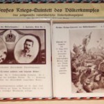 Grosses Kriegs-Quintett Leipzig 1914 Karten