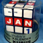 Rubik Kalender Kubus Arxon 1980 (Dutch Version Calender cube)