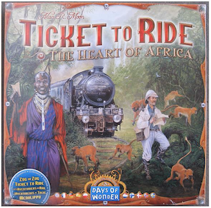Ticket to Ride The Heart of Africa Days of Wonder
