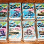 Mini Quartett 8 Spiele blausilber