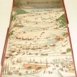 Wintersport Spiel Otto Maier Ravensburger Nr229 1910 2Spielplan