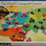 RISK The World Conquest Game Parker USA 80s