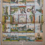 Spielbuch fuer Kinder Reise nach Afrika 1905 Spielplan