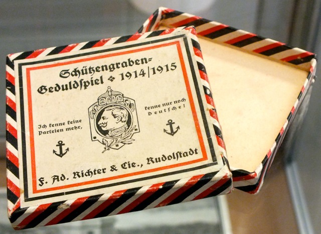Schützengraben Geduldspiel - Trench Patience Puzzle, 1914-1915, S. Ad. Richter, Rudolstadt