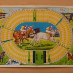 Pferderennen Nürburg Spiele Spielplan ohne Schachtel Pferderennen Sammlung Grunau
