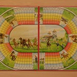 Pferderennen Spielplan vermutlich Spiele Schmidt Pferderennen Sammlung Grunau