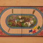 Steeple-Chase Heritage Toys and Games  Russimco Ltd. Spielplan Remake Pferderennen Sammlung Grunau