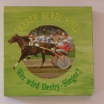 Traber Derby Spiel; Burk Verlag Pferderennen Sammlung Grunau 003
